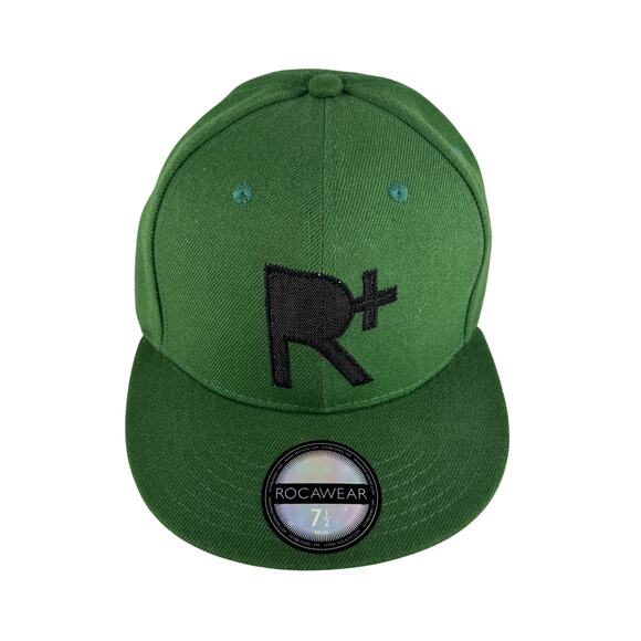 Rocawear‎ Men’s Green Fitted Hat Size 7 ½ NWT Hip-Hop Streetwear - Picture 6 of 8